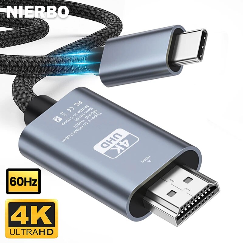 Hdmi Adapter Tablet - NIERBO USB C to HDMI Cable