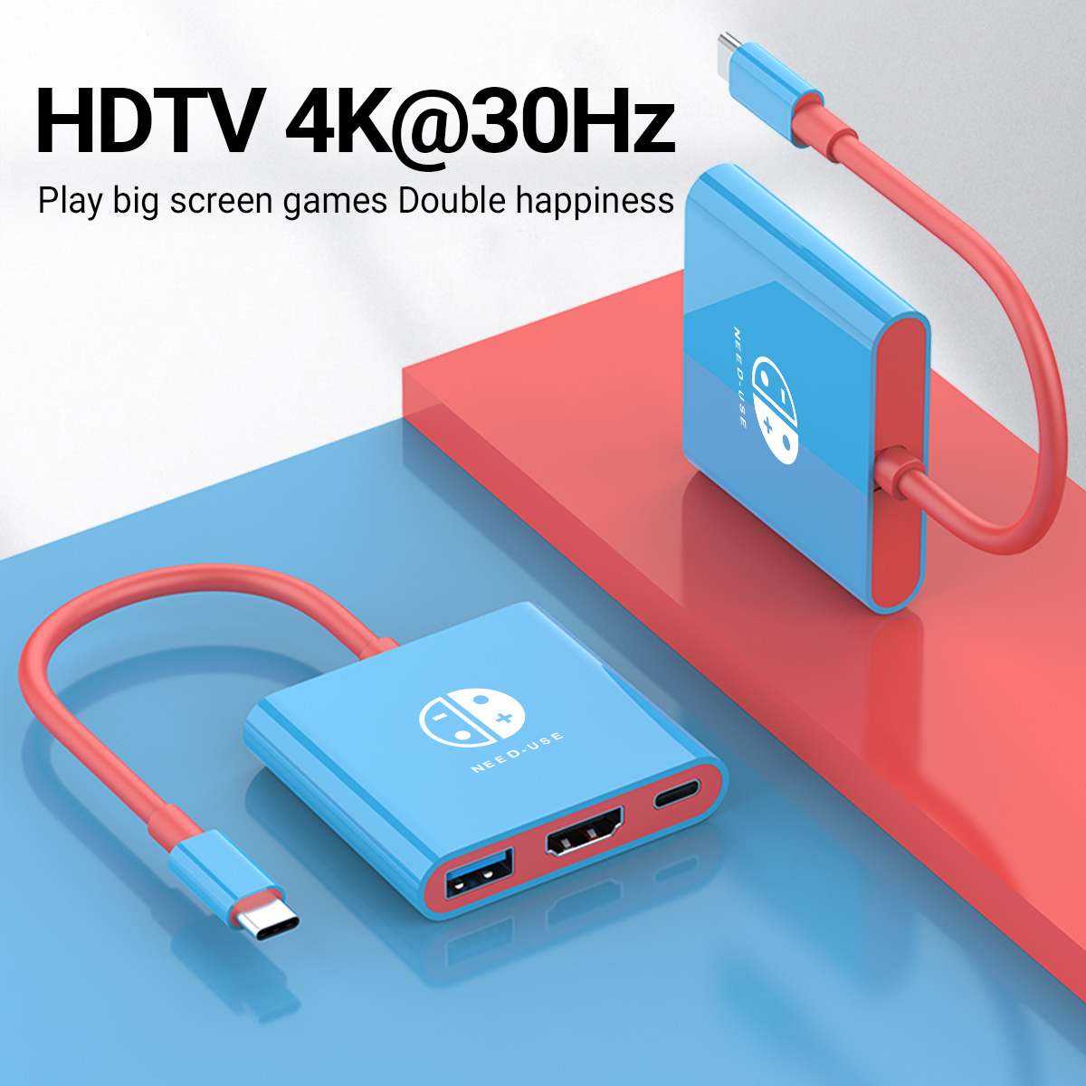 Hdmi Adapter Tablet - 3-in-1 USB C HUB Type-C to
