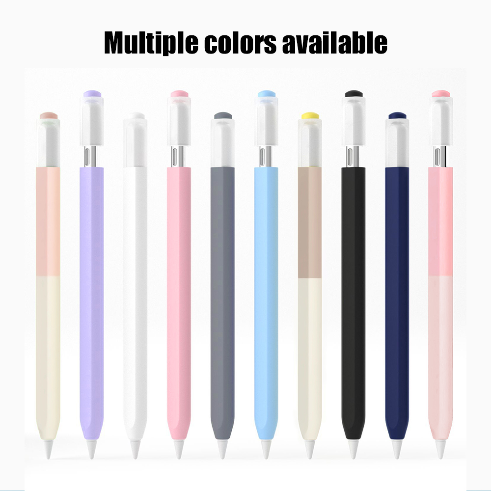 Color Splicing Silicone Pen Ca - огляд і ціна Tablet Cover Accessories