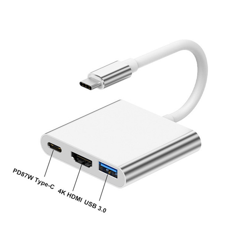 3 in 1 USB Type C Hub to 4K HD - огляд і ціна Huawei Tablet Accessories