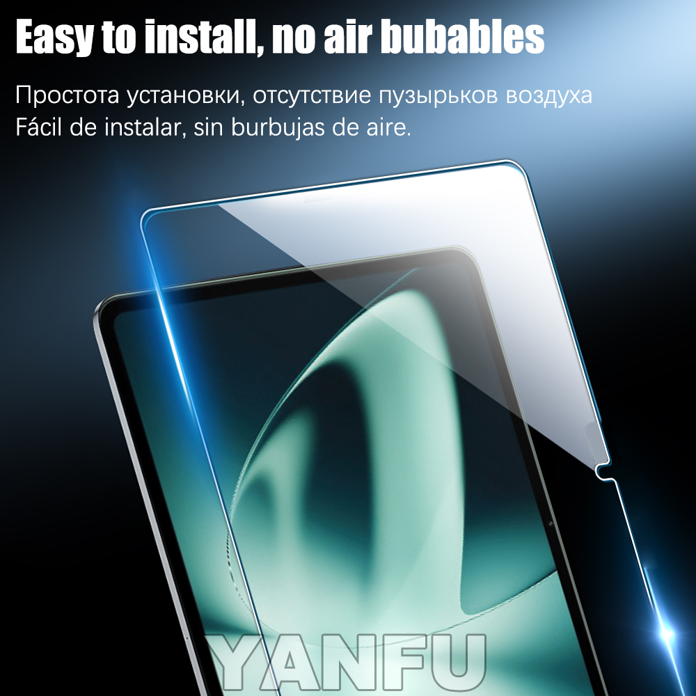 2Pcs 9H Tempered Glass For One - огляд і ціна Oneplus Tablet Accessories