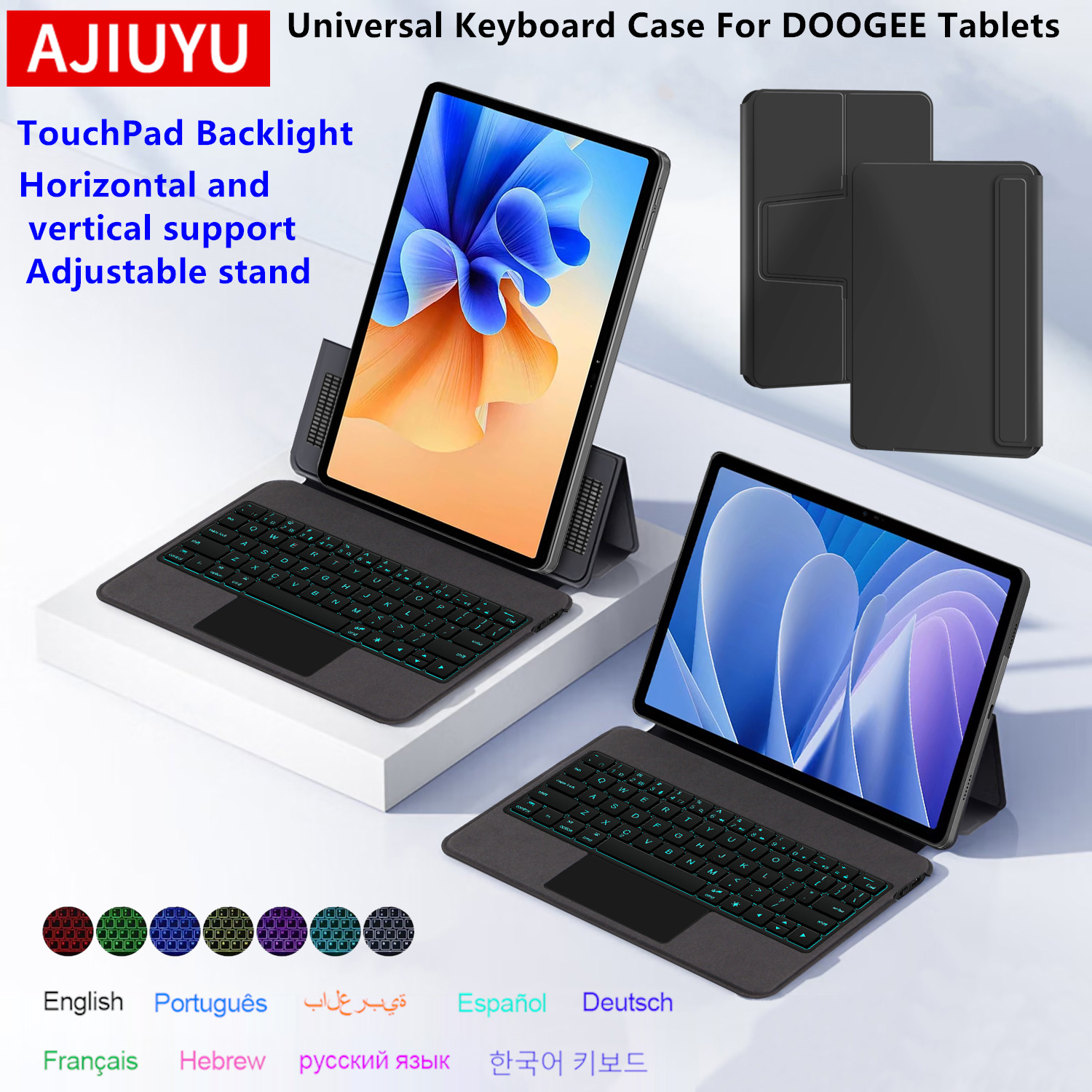 AJIUYU Touchpad Keyboard For D - огляд і ціна Doogee Tablet Accessories