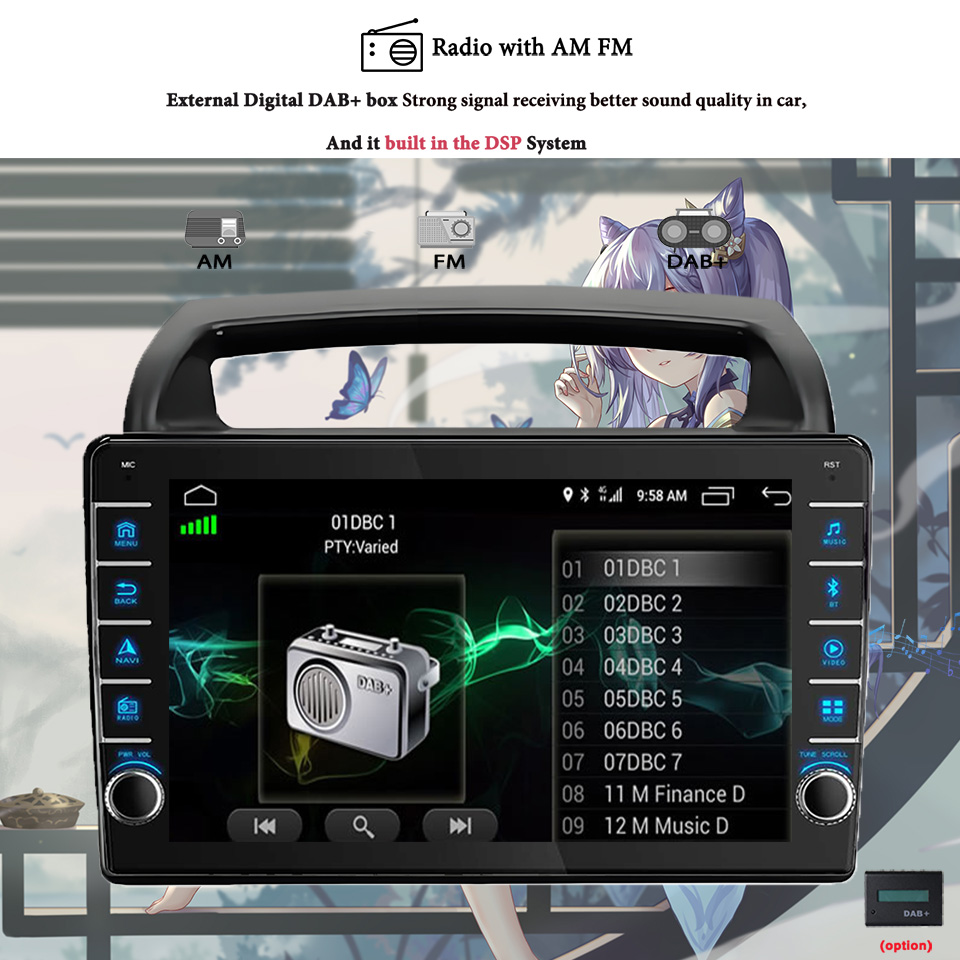 8G+128G Android 14 For Kia Car - огляд і ціна Tablet Danish Mobile & Accessories Photos