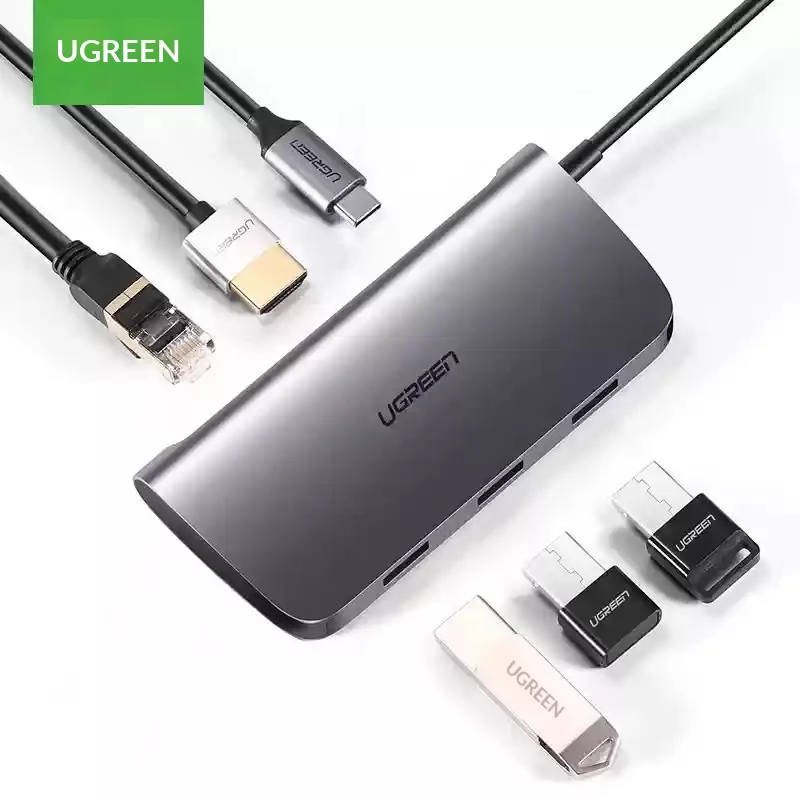 UGREEN 50771 6 in 1 USB C Hub  - огляд і ціна Hdmi Adapter Tablet