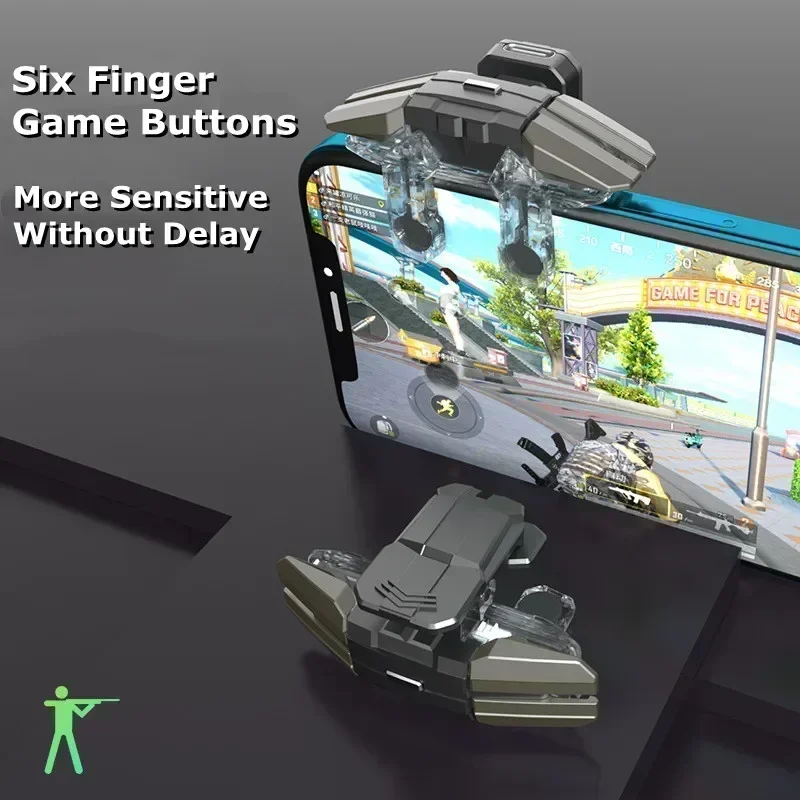 JS65 Mobile Phone Game Trigger - огляд і ціна Tablet Gaming Accessories